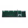 Laidinė mechaninė žaidimų klaviatūra IBOX AURORA K-4 — QWERTY, 108 klavišai, reguliuojamas LED foninis apšvietimas, atspari vandeniui, USB, 1,6 m laidas