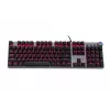 Laidinė mechaninė žaidimų klaviatūra IBOX AURORA K-4 — QWERTY, 108 klavišai, reguliuojamas LED foninis apšvietimas, atspari vandeniui, USB, 1,6 m laidas
