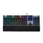 Laidinė mechaninė žaidimų klaviatūra IBOX AURORA K-4 — QWERTY, 108 klavišai, reguliuojamas LED foninis apšvietimas, atspari vandeniui, USB, 1,6 m laidas