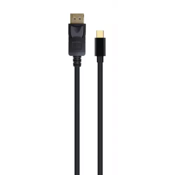 GEMBIRD Mini DisplayPort į DisplayPort skaitmeninės sąsajos laidas 2,0 m - juodas