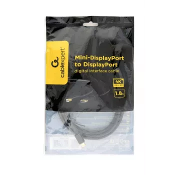 GEMBIRD Mini DisplayPort į DisplayPort skaitmeninės sąsajos laidas 2,0 m - juodas