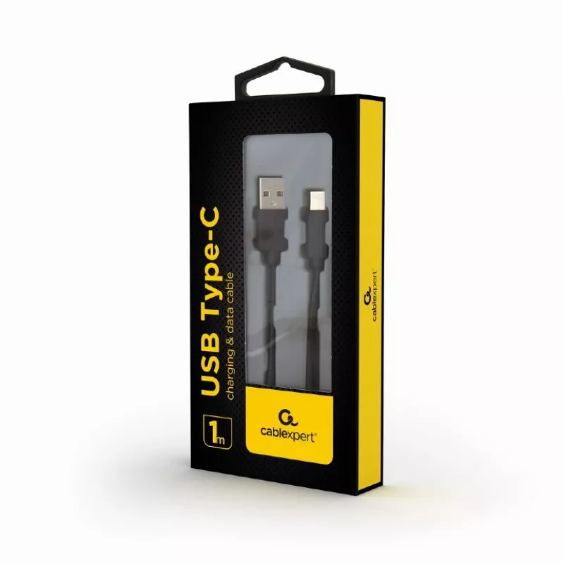 GEMBIRD USB-A 2.0 į USB-C įkrovimo ir duomenų laidas 1 m
