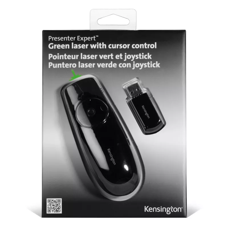 Kensington Presenter Expert Wireless Cursor Control su žaliu lazeriu