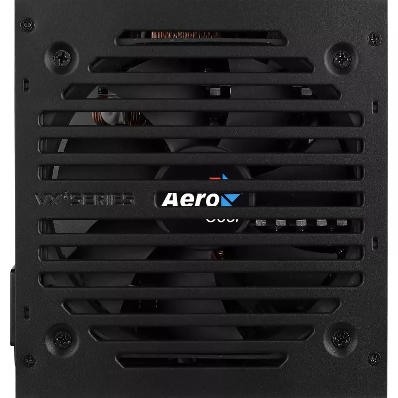 Aerocool VX PLUS 650 maitinimo blokas 650 W 20+4 kontaktų ATX juodas