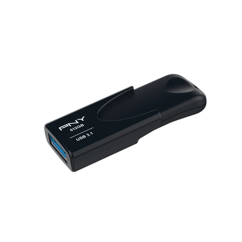 USB atmintinė PNY 512 GB USB Typee-A 3.2 Gen 1 Attache 4