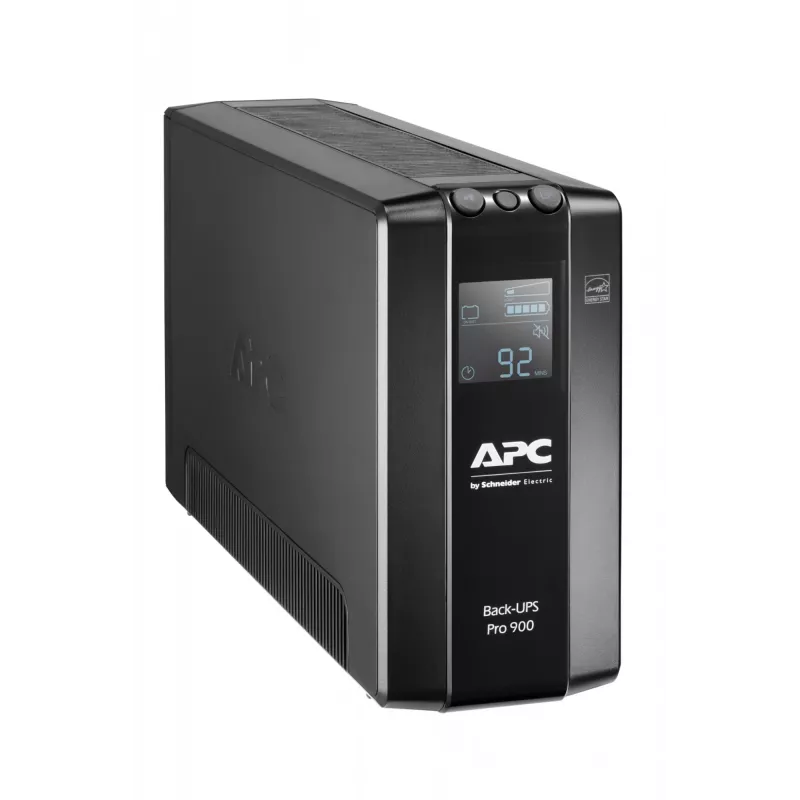 APC Back-UPS PRO BR900MI - 6x C13 išėjimai, USB, 900VA, linijinis interaktyvus, 0,9 kVA, 540 W, sinusinis, 176 V, 294 V