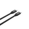 USB-C į USB-C kabelis Unitek C14059BK — 2 m, 5 A, 20 V, 480 Mbit/s, juoda