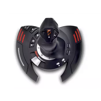 Thrustmaster T.Flight Stick X Juoda, Red, Sidabrinė USB Joystick Analogue PC, Playstation 3