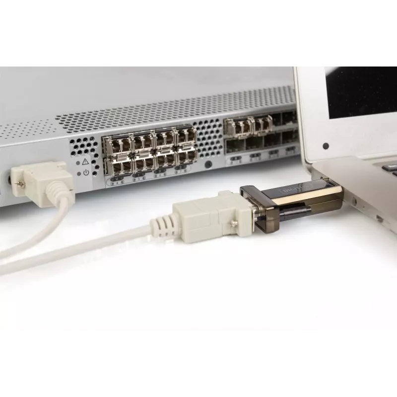 DIGITUS USB 2.0 į nuoseklų keitiklį, DSUB 9M su USB A laidu 80 cm