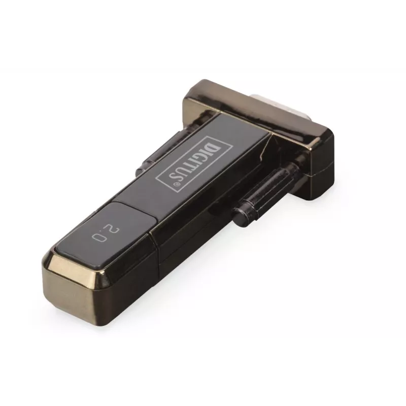 DIGITUS USB 2.0 į nuoseklų keitiklį, DSUB 9M su USB A laidu 80 cm