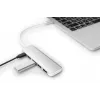 DIGITUS USB-C HUB 4-Port PD 4x USB 3.0, 1x PD Charging, Pilka