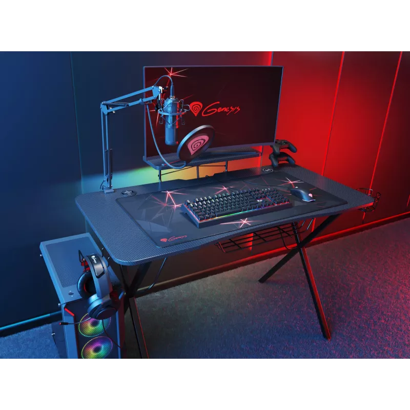 GENESIS Holm 300 RGB Juoda