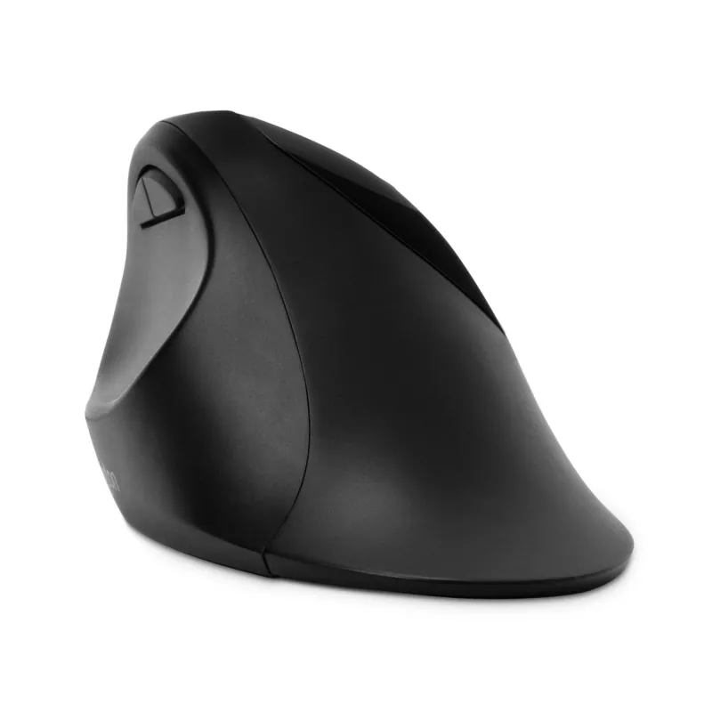 Kensington Pro Fit Ergo belaidė pelė – juoda, dešinei rankai, RF belaidis + Bluetooth, 1600 DPI, juoda