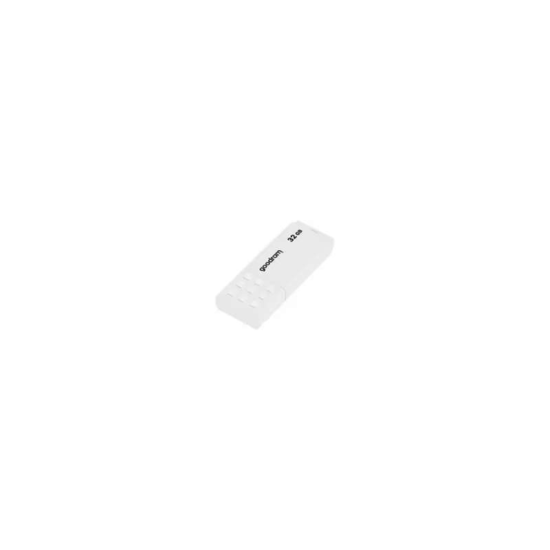 USB atmintukas GOODRAM UME2 32 GB USB Type-A 2.0, skaitymas 20 MB/s, rašymas 5 MB/s, baltas, plastikinis