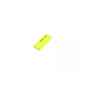 USB atmintinė GOODRAM UME2 64 GB USB Type-A 2.0, geltona, be dangtelio, plastikinė