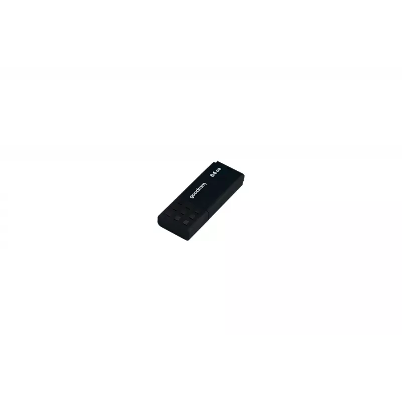 USB atmintinė GOODRAM UME3 64 GB USB Type-A 3.2 Gen 1, skaitymas 60 MB/s, rašymas 20 MB/s, juoda