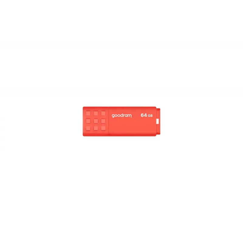 USB atmintinė GOODRAM UME3 64GB USB Type-A 3.2 Gen 1, oranžinė, 60MB/s skaitymas, 20MB/s rašymas