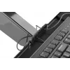 DIGITUS sėdimos-stovimos darbo vietos sieninė tvirtinimo sistema vienam monitoriui, juoda, maks. apkrova: 1–8 kg, maks. ekrano dydis: 17–32 colių