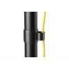DIGITUS sėdimos-stovimos darbo vietos sieninė tvirtinimo sistema vienam monitoriui, juoda, maks. apkrova: 1–8 kg, maks. ekrano dydis: 17–32 colių