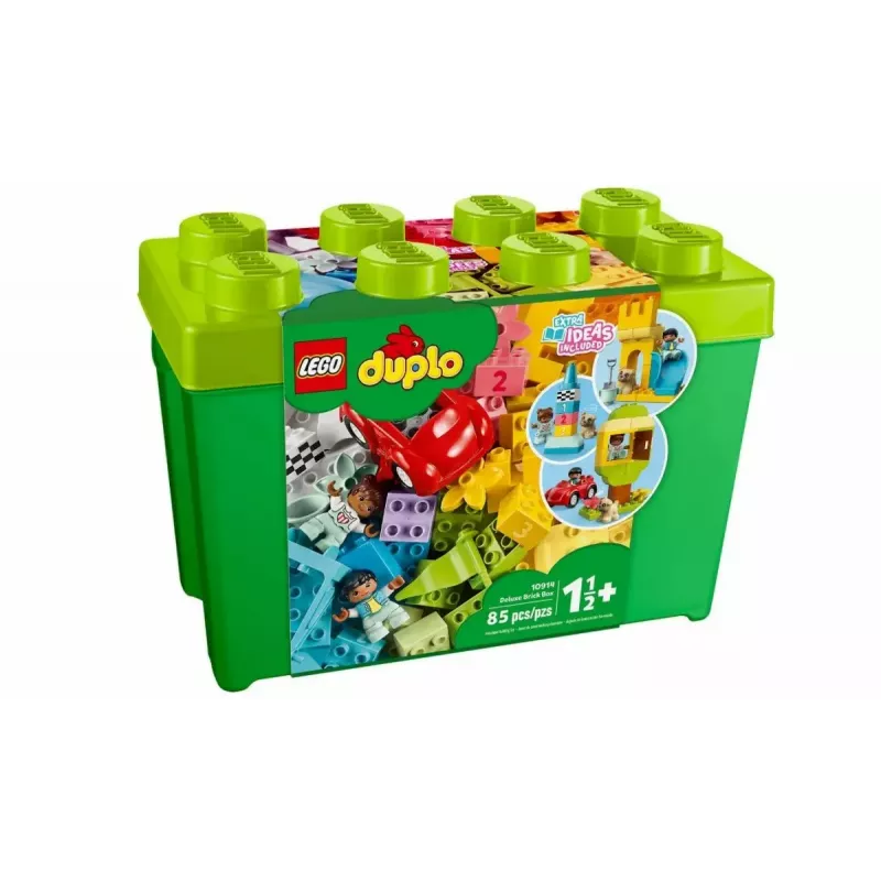 LEGO DUPLO 10914 Brick Box — 65 dalių konstruktorius mažiems vaikams nuo 1,5 metų