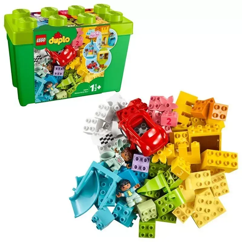 LEGO DUPLO 10914 Brick Box — 65 dalių konstruktorius mažiems vaikams nuo 1,5 metų