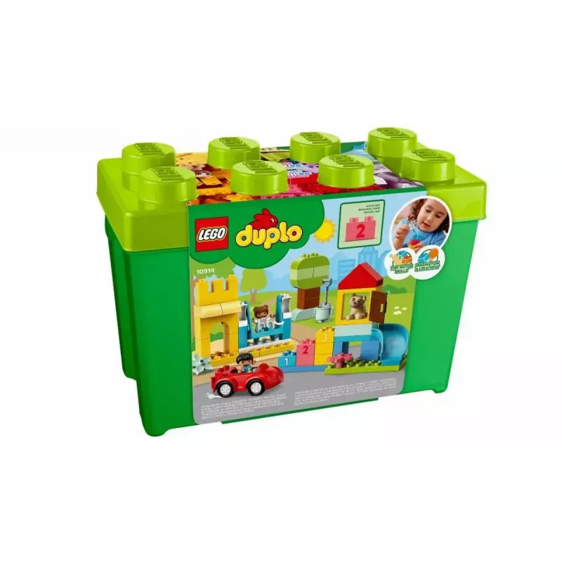 LEGO DUPLO 10914 Brick Box — 65 dalių konstruktorius mažiems vaikams nuo 1,5 metų