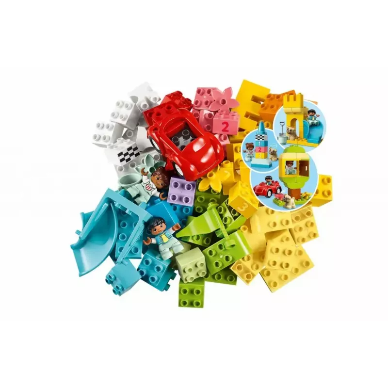 LEGO DUPLO 10914 Brick Box — 65 dalių konstruktorius mažiems vaikams nuo 1,5 metų