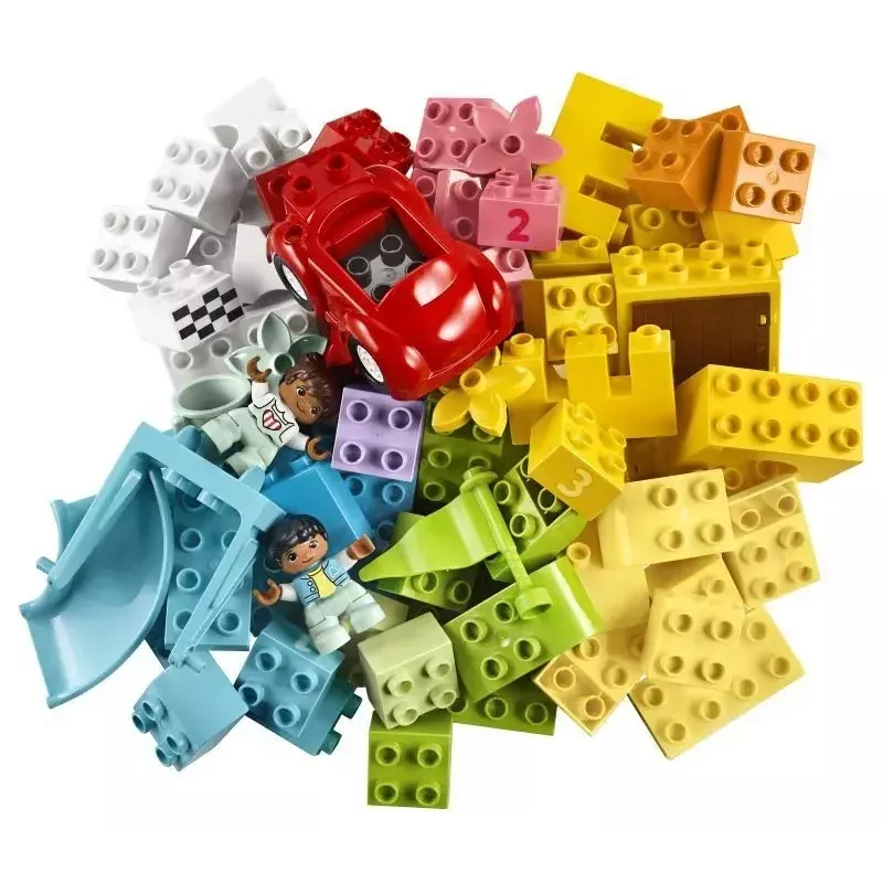 LEGO DUPLO 10914 Brick Box — 65 dalių konstruktorius mažiems vaikams nuo 1,5 metų