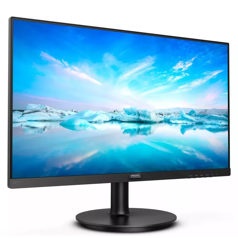Philips V Line 221V8A/00 kompiuterio monitorius 54,6 cm (21,5 colio) 1920 x 1080 pikselių Full HD LED juodas