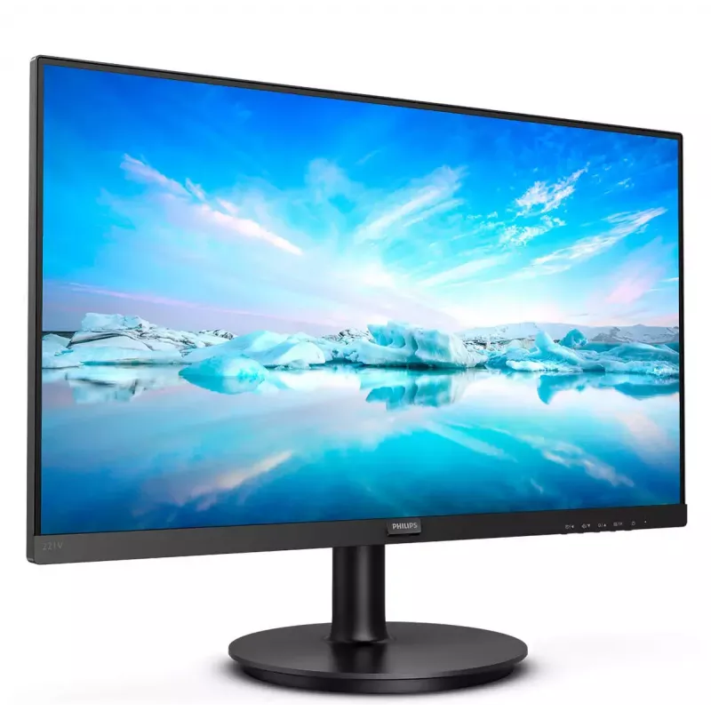 Philips V Line 221V8/00 kompiuterio monitorius 54,6 cm (21,5 colio) 1920 x 1080 pikselių Full HD LED juodas