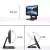 Philips 162B9T/00 kompiuterio monitorius 39,6 cm (15,6 col.) 1366 x 768 pikselių HD LCD jutiklinis ekranas Juoda