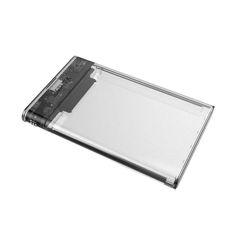 Unitek HDD/SSD dėklas S1103A Skaidrus 2,5 colio SATA III diskams, USB 3.1 Gen 1 (Micro-USB B)