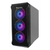 GENESIS Irid 503 ARGB Micro Tower Black, Transparent