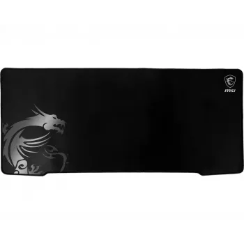 MSI AGILITY GD70 Pro žaidimų pelės kilimėlis '900 mm x 400 mm, profesionaliam žaidėjui skirta šilkinė danga, ikoniškas drakono dizainas, neslystantis ir smūgius sugeriantis guminis pagrindas, sustiprinti susiūti kraštai'