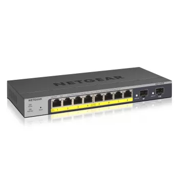 NETGEAR GS110TP valdomas L2/L3/L4 Gigabit Ethernet (10/100/1000) maitinimas per Ethernet (PoE) pilka