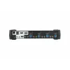 ATEN 4 prievadų USB 3.0 4K DisplayPort MST KVMP jungiklis, 4096 x 2160 pikselių, 4K Ultra HD, 4,89 W, juodas
