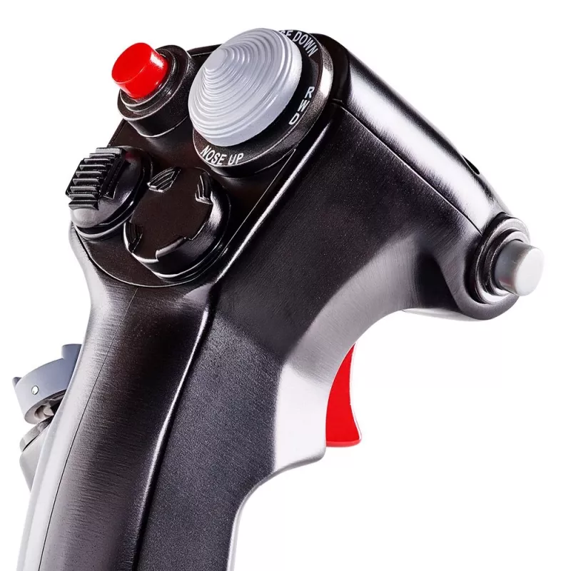 Thrustmaster 2960848 žaidimų valdiklis Juoda, Raudona, Balta Skrydžio simuliatorius Analoginis Kompiuteriui