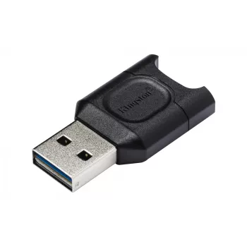 Kingston Technology MobileLite Plus kortelių skaitytuvas USB 3.2 Gen 1 (3.1 Gen 1) Type-A juodas