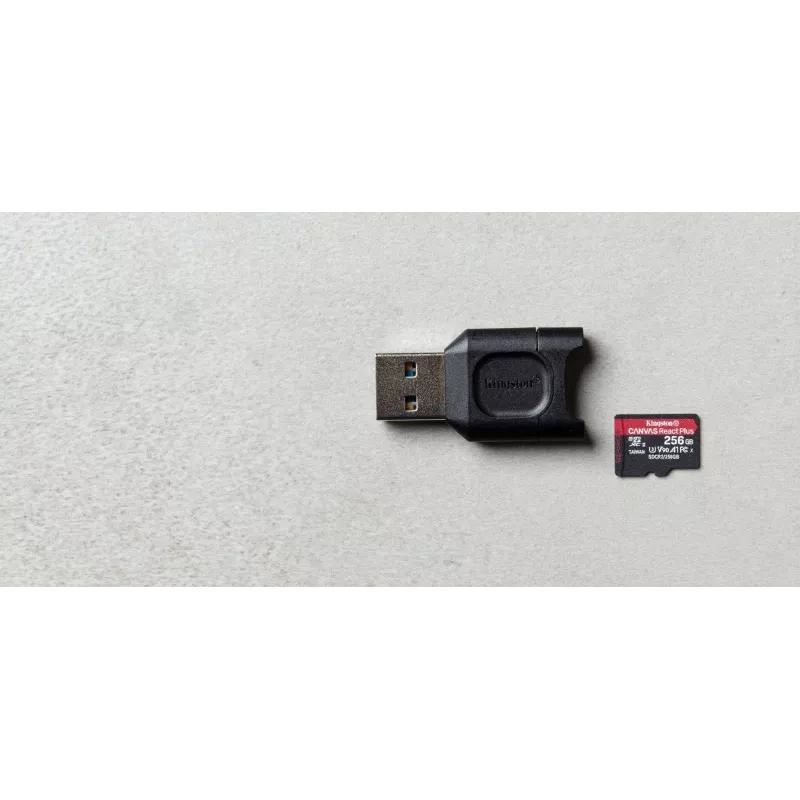 Kingston Technology MobileLite Plus kortelių skaitytuvas USB 3.2 Gen 1 (3.1 Gen 1) Type-A juodas