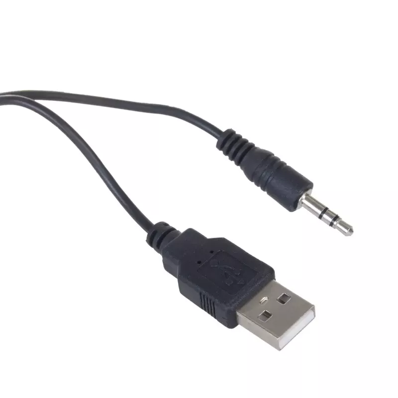 Garsiakalbis Audiocore AC835 laidinis 2.0 6 W USB juodos spalvos staliniai garsiakalbiai