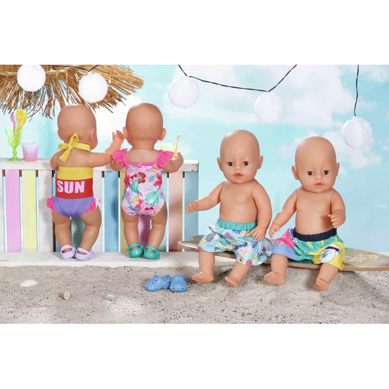 BABY born 828298 lėlės aksesuaras Lėlės maudymosi kostiumėlis
