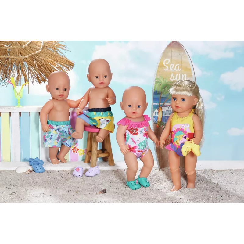 BABY born 828298 lėlės aksesuaras Lėlės maudymosi kostiumėlis