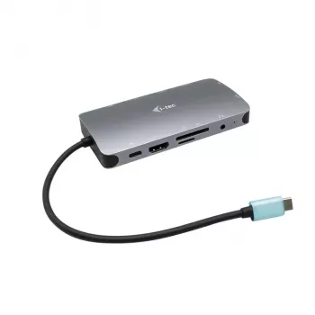 Docking Station i-tec Metal USB-C Travel Nano Dock HDMI/VGA su LAN + Power Delivery 100 W