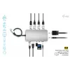 Docking Station i-tec Metal USB-C Travel Nano Dock HDMI/VGA su LAN + Power Delivery 100 W