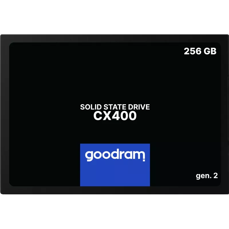 SSD 2.5 col. SATA III Goodram SSDPR-CX400-256-G2 256 GB, 550 MB/s skaitymo, 480 MB/s rašymo