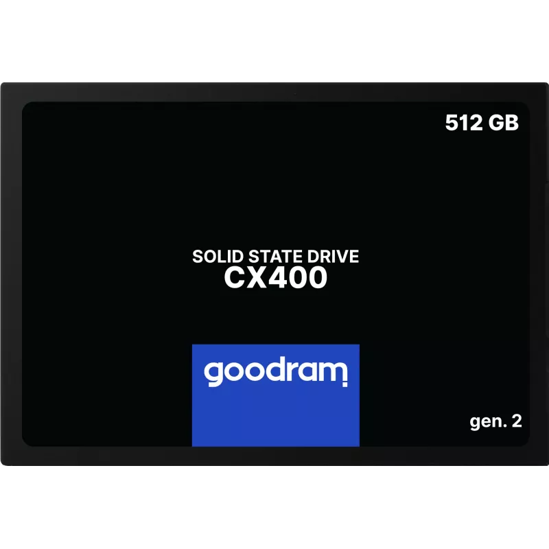 2,5 colio SATA III SSD GOODRAM SSDPR-CX400-512-G2 — 512 GB, 550/500 MB/s, 3D TLC