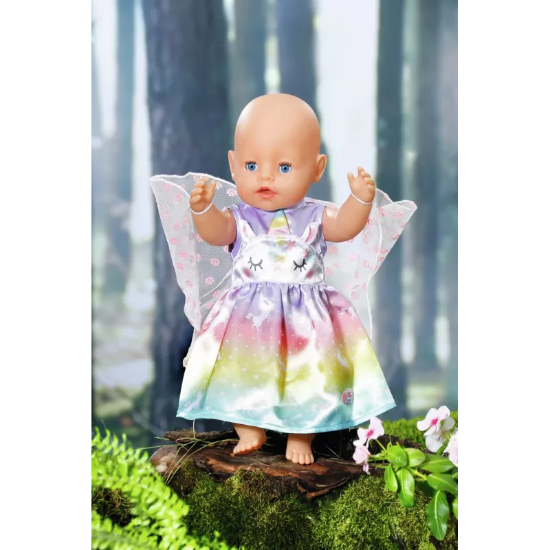 Lėlės drabužių rinkinys ZAPF BABY born 829301 sulankstomas, rekomenduojamas amžius 3+ metai, svoris 44,13 g