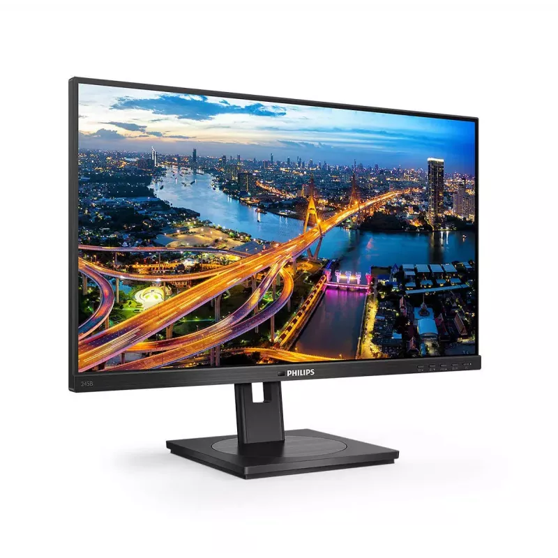 Philips B Line 245B1/00 kompiuterio monitorius 60,5 cm (23,8 colio) 2560 x 1440 pikselių Quad HD LED juodas