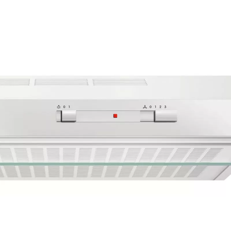 Sieninis gartraukis Bosch Serie 2 DUL62FA21, 600 mm, baltas, 3 greičiai, 250 m³/h, vilnonis filtras