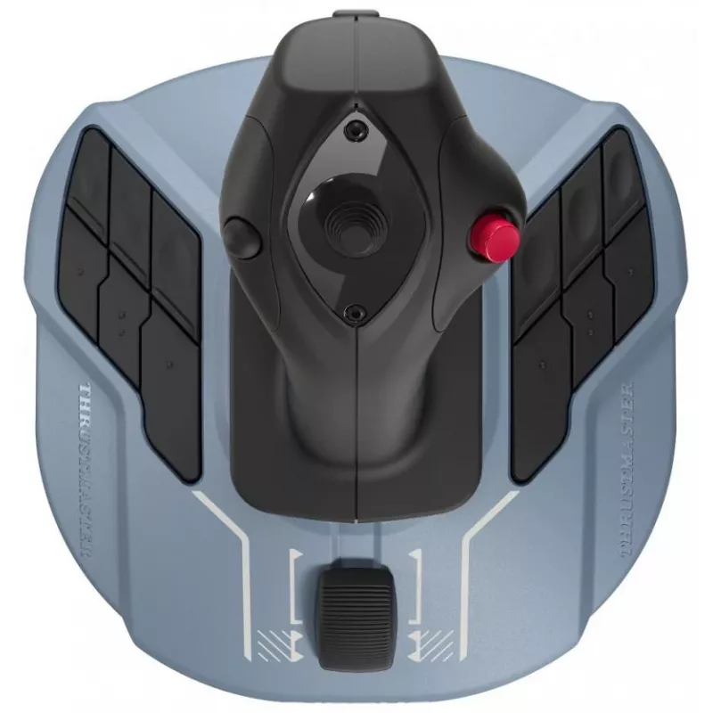 Thrustmaster TCA Sidestick Airbus edition Juoda, Blue USB Joystick PC